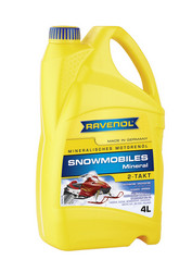 ������ �������� ����� Ravenol ����� ��� 2-���� ���������� Snowmobiles Mineral 2-Takt ( 4�) new,  � ��������-�������� � �������������