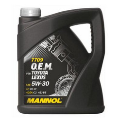 ������ �������� ����� Mannol O.E.M. for Toyota Lexus 5W-30,  � ��������-�������� � �������������