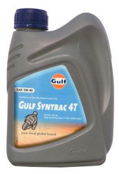 ������ �������� ����� Gulf Syntrac 4T 5W-40,  � ��������-�������� � �������������