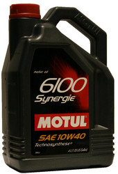 ������ �������� ����� Motul 6100 Synergie Plus,  � ��������-�������� � �������������