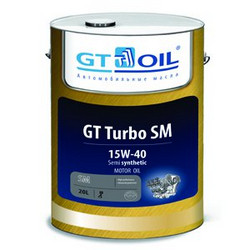 ������ �������� ����� Gt oil GT Turbo SM, 20�,  � ��������-�������� � �������������