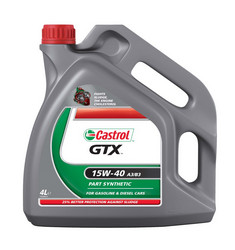 ������ �������� ����� Castrol  GTX 15W-40, 4 �,  � ��������-�������� � �������������