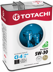 ������ �������� ����� Totachi Eco Diesel Semi-Synthetic CI-4/CH-4/SL 5W-30, 4�,  � ��������-�������� � �������������