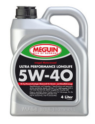 ������ �������� ����� Meguin Megol Ultra Performance Longlife 5W-40,  � ��������-�������� � �������������
