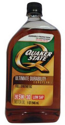 ������ �������� ����� Quaker state Ultimate Durability European L Full Synthetic 5W-30 Motor Oil,  � ��������-�������� � �������������