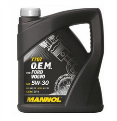 ������ �������� ����� Mannol O.E.M. for Ford Volvo 5W-30,  � ��������-�������� � �������������