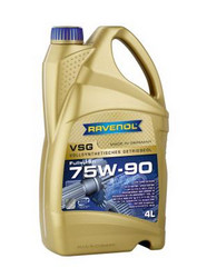 ������ ��������������� ����� Ravenol  VSG SAE75W-90,  � ��������-�������� � �������������