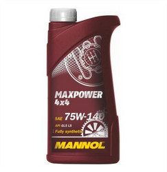 ������ ��������������� ����� Mannol ���. ������. ����� 4�4 SynPower GL-5 75W/140,  � ��������-�������� � �������������