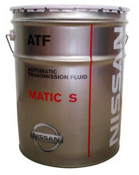 ������ ��������������� ����� Nissan  Matic Fluid S,  � ��������-�������� � �������������