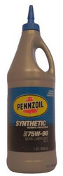 ������ ��������������� ����� Pennzoil  Synthetic 75W-90 (GL-4),  � ��������-�������� � �������������