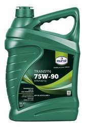 ������ ��������������� ����� Eurol ����� ���������������  Transyn 75W-90, 5�,  � ��������-�������� � �������������