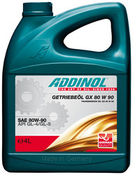 ������ ��������������� ����� Addinol Getriebeol GX 80W 90 4L,  � ��������-�������� � �������������