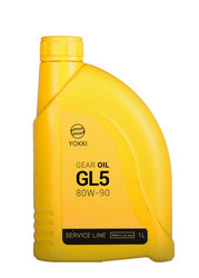 ������ ��������������� ����� Yokki  Gear Oil 80W90 GL-5,  � ��������-�������� � �������������